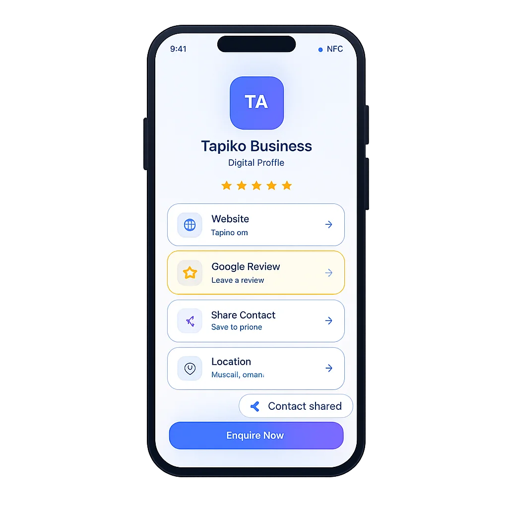Tapiko digital profile